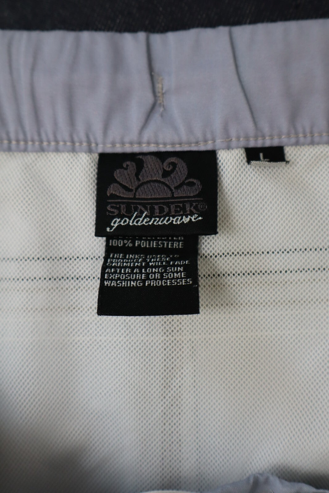 SUNDEK COSTUME PANTALONCINO MARE UOMO TG L MEN SEA SWIMSUIT VINTAGE CASUAL