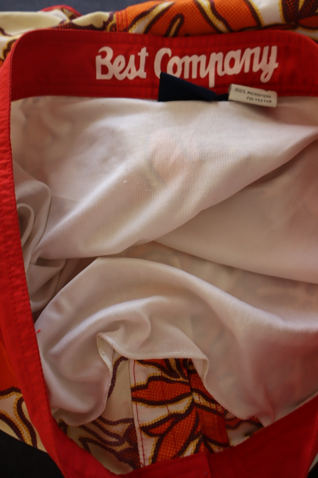 BEST COMPANY COSTUME PANTALONCINO MARE UOMO TG 33 MEN SWIMSUIT VINTAGE CASUAL