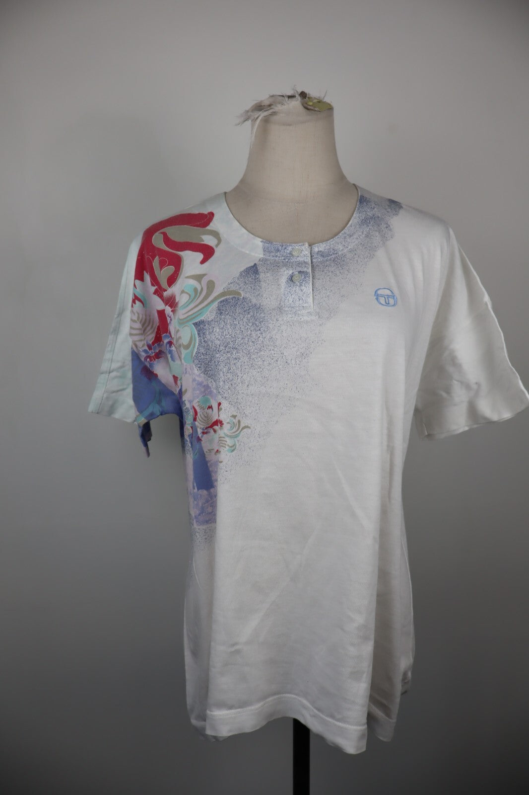 SERGIO TACCHINI MAGLIA DONNA TG. V 5 WOMAN CASUAL VINTAGE T-SHIRT COTONE COTTON