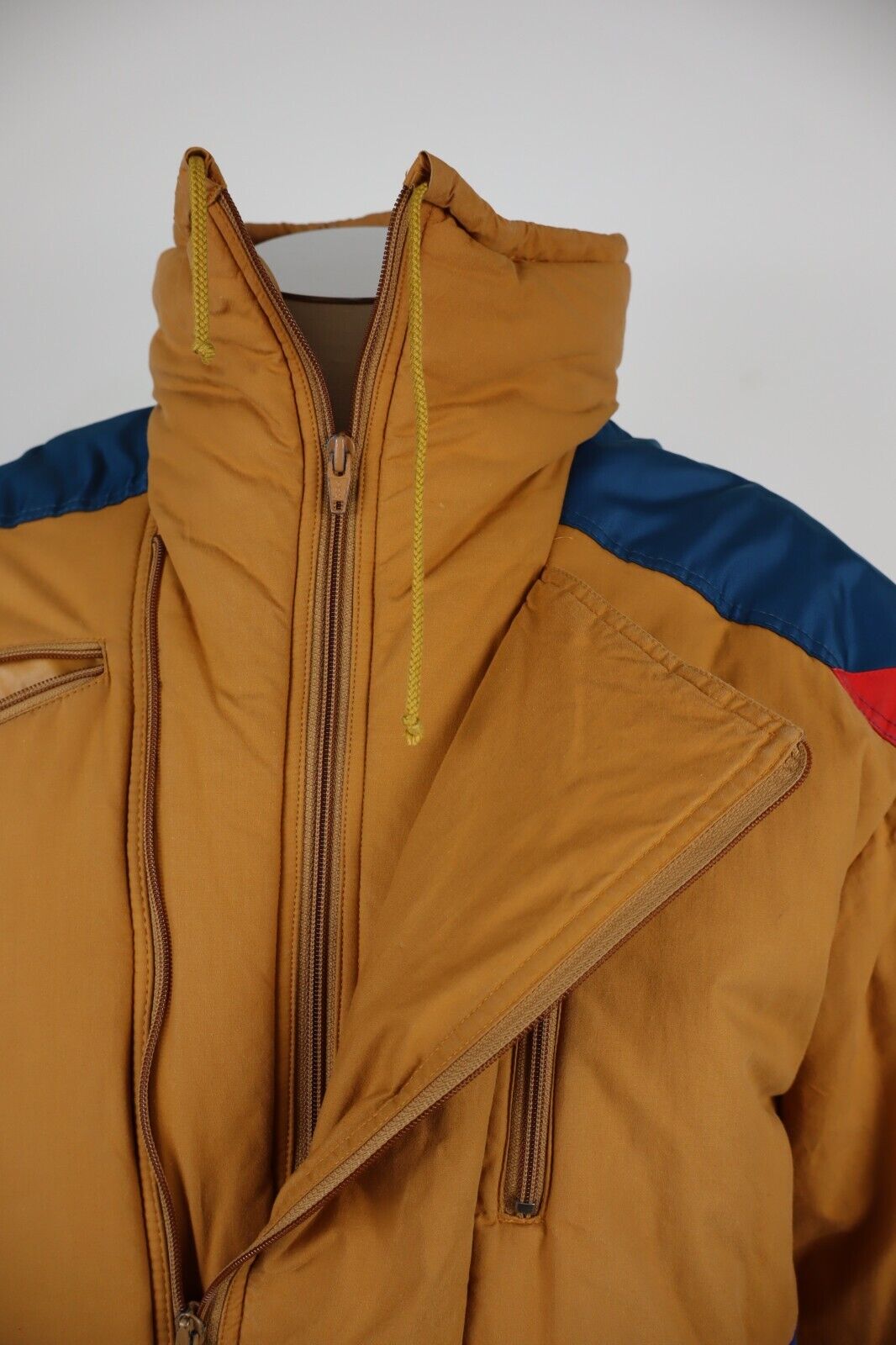 COLMAR GIUBBINO PIUMINO UOMO Tg 48 MAN CASUAL DOWN JACKET VINTAGE BOMBER