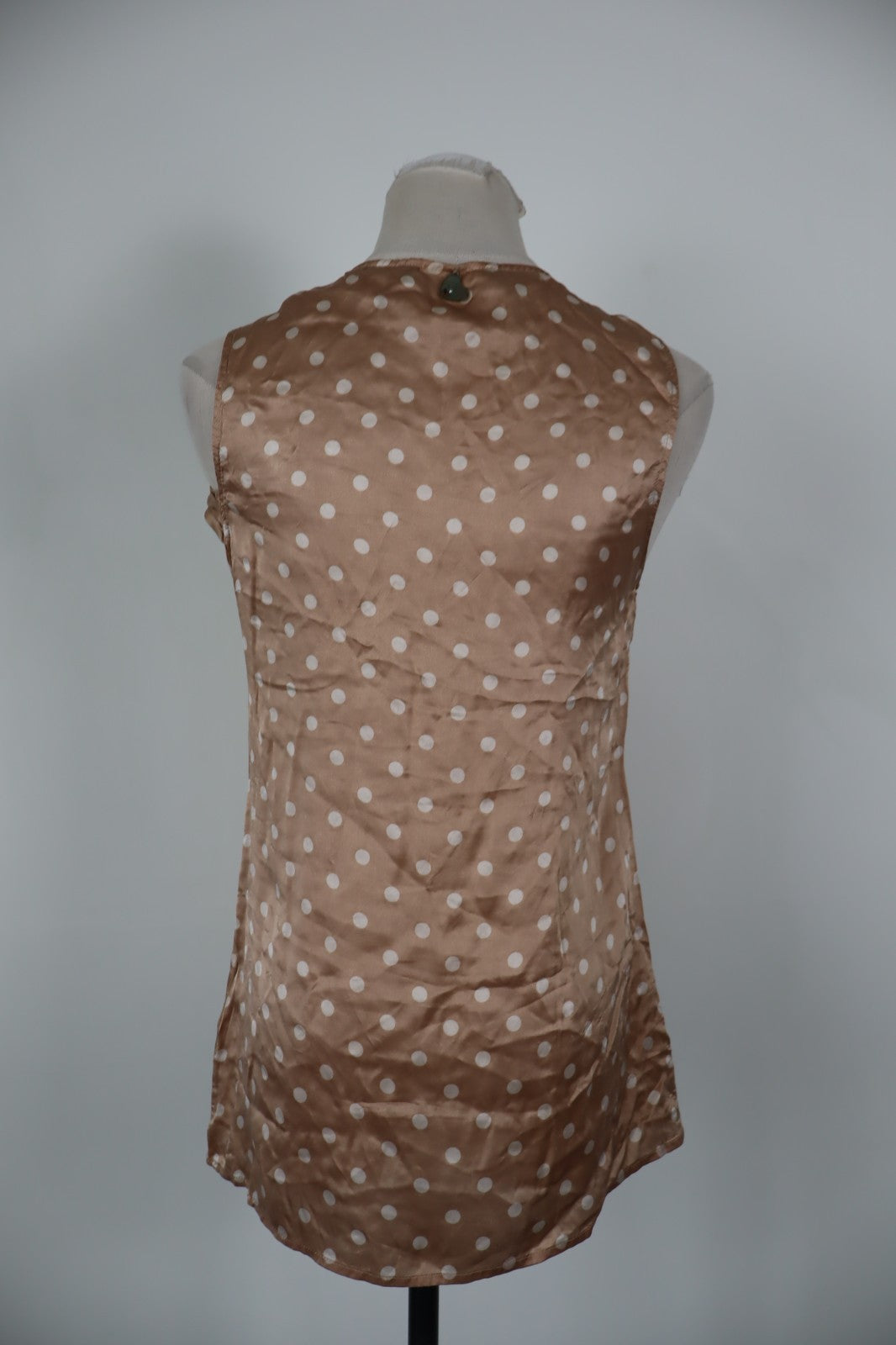 LIU JO MAGLIA TOP DONNA TG. 40 WOMAN CASUAL VINTAGE T-SHIRT TOP SETA