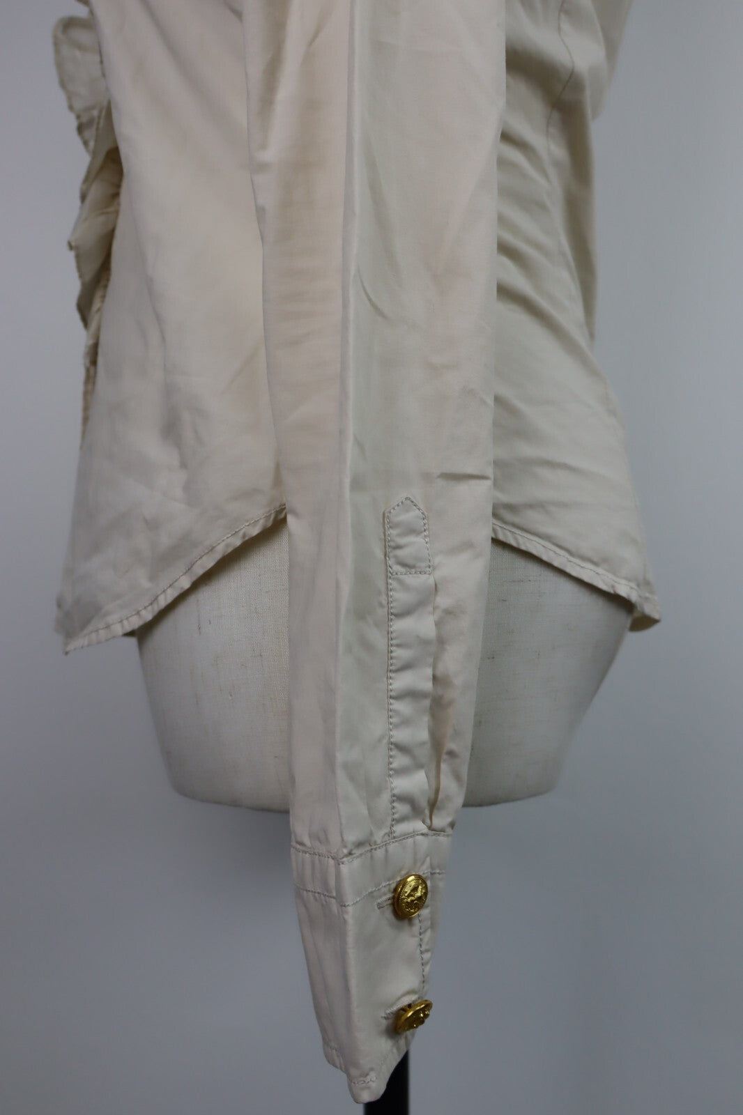 LAUREN RALPH LAUREN CAMICIA DONNA TG. S WOMAN SHIRT CASUAL VINTAGE COTONE