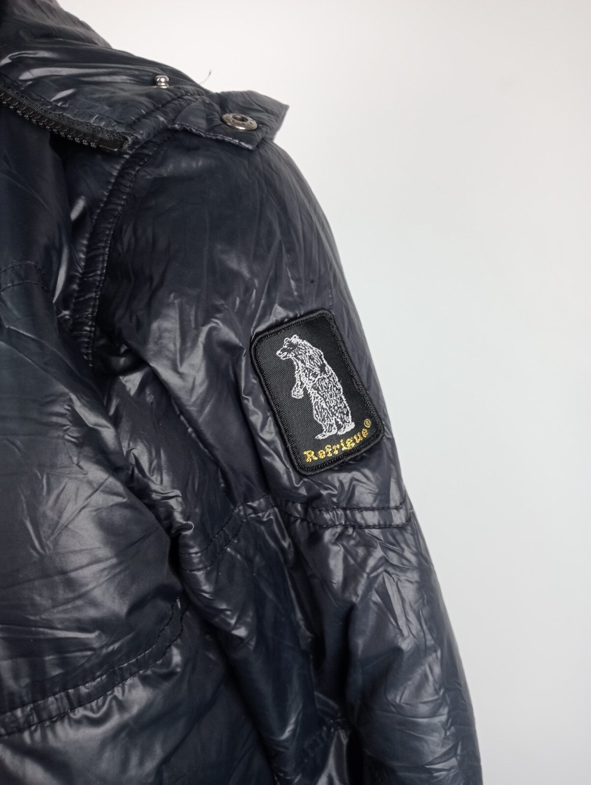 REFRIGUE GIUBBINO PIUMINO DONNA Tg. M WOMEN CASUAL JACKET VINTAGE