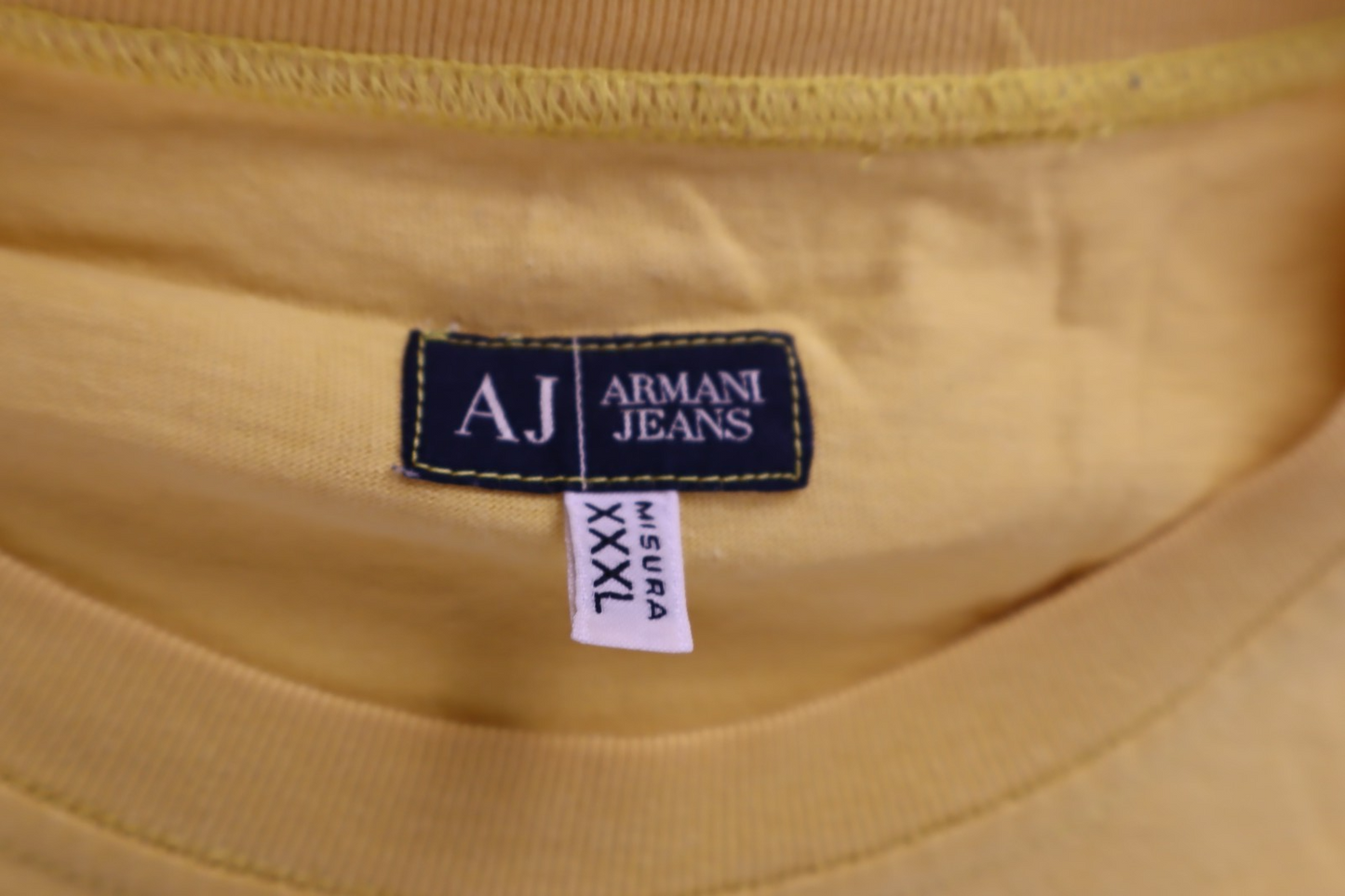 AJ ARMANI JEANS MAGLIA RAGAZZO TG. 3XL T-SHIRT BOY VINTAGE CASUAL 100% COTTON