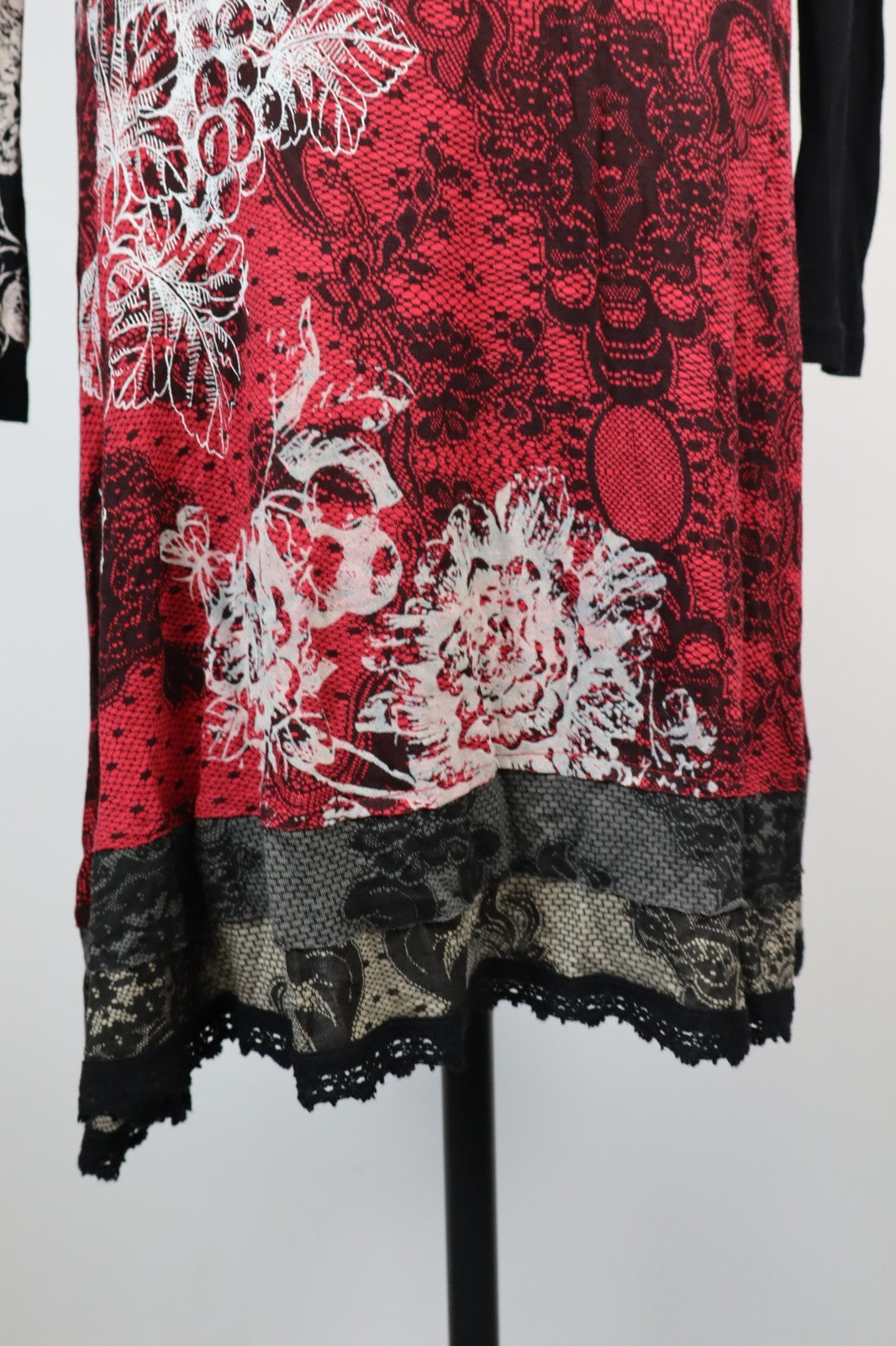 DESIGUAL VESTITO  DONNA TG S WOMAN CASUAL VINTAGE DRESS ABITO VISCOSA