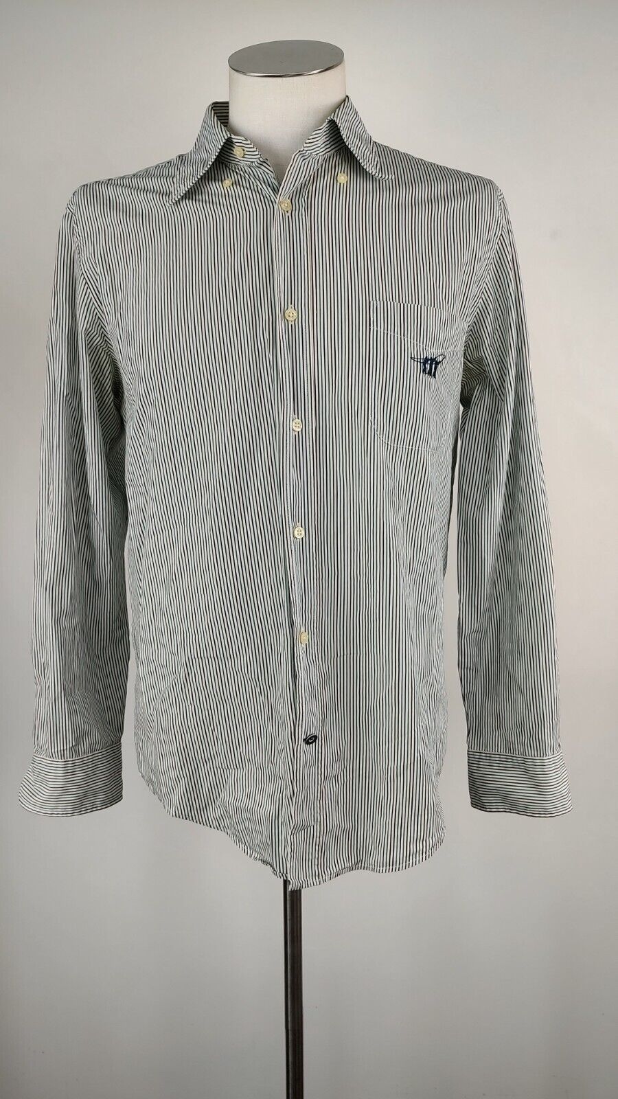 HENRY COTTON'S CAMICIA UOMO COTONE TG. 40 MAN CASUAL VINTAGE SHIRT