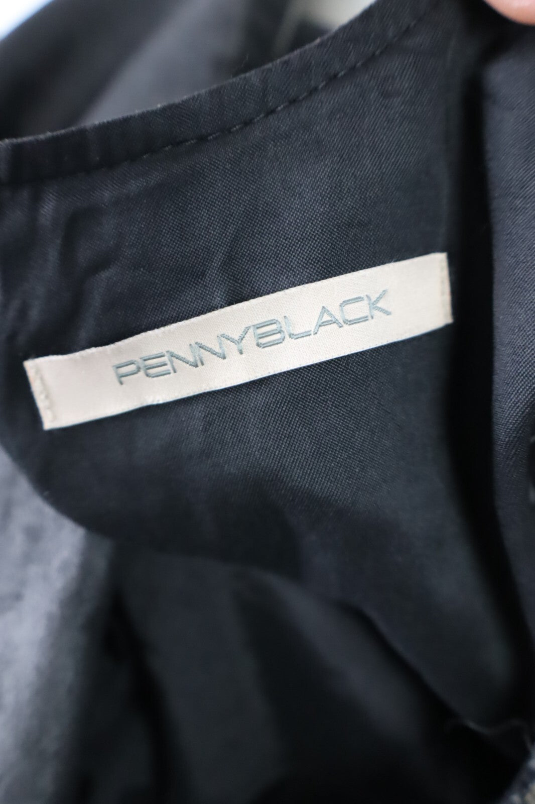 PENNY BLACK VESTITO DONNA TG. 40 WOMAN CASUAL VINTAGE DRESS LANA COTONE