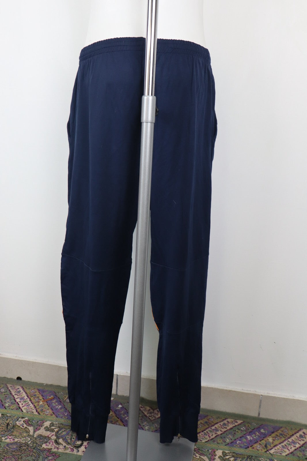 REEBOK ROMA PANTALONE TUTA CALCIOSPORT UOMO TG L MEN VINTAGE CASUAL PANTS
