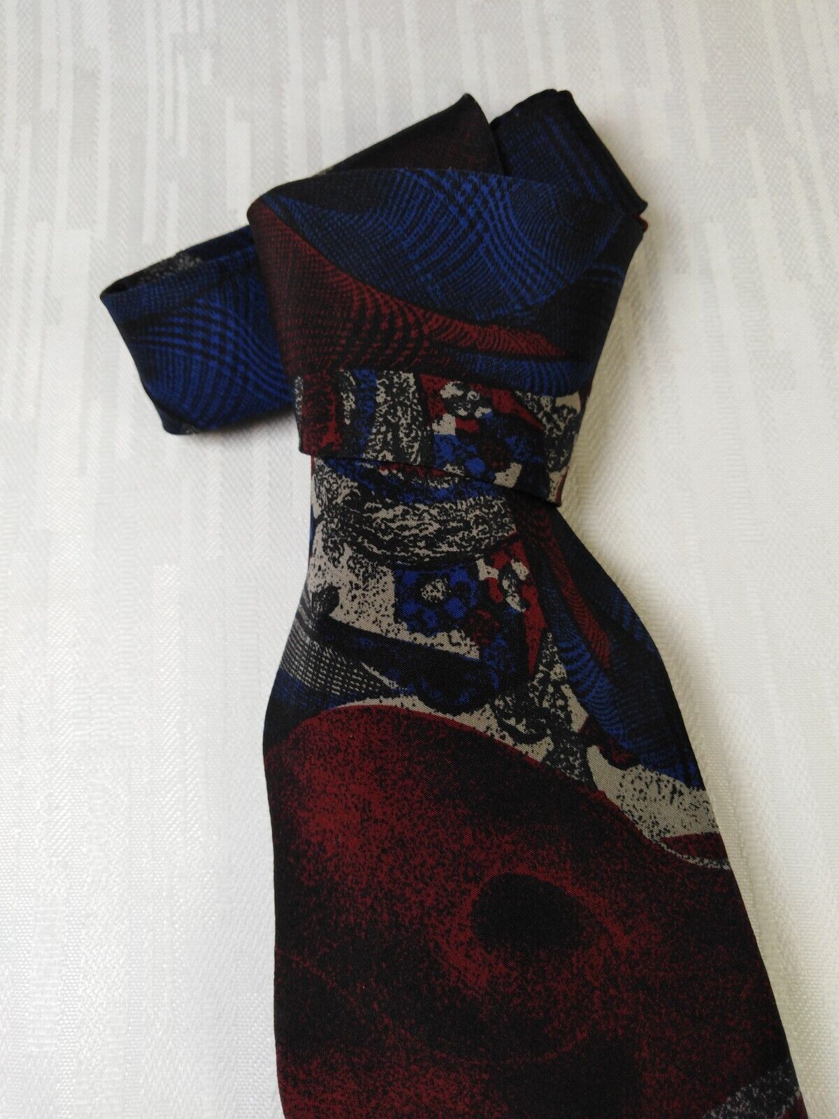 PIERRE BALMAIN 100% SETA SILK TIE CRAVATTA NECKTIE ITALY VINTAGE CLASSIC