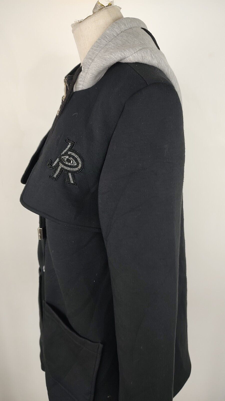 RICHMOND CAPPOTTO DONNA Tg 42 WOMAN LANA COAT VINTAGE CASUAL ITALY CAPPUCCIO