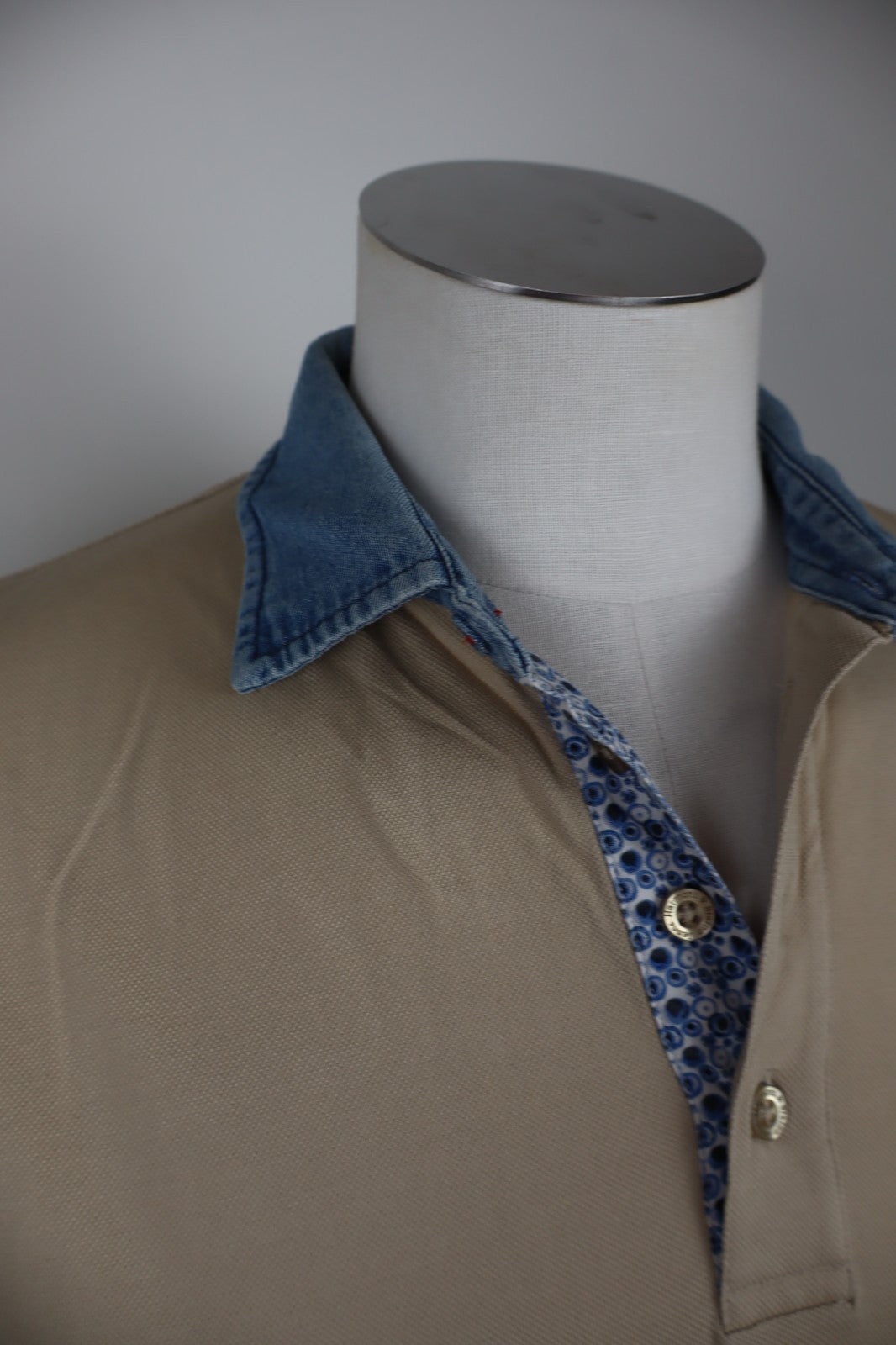 HARMONT & BLAINE MAGLIA POLO UOMO TG L MAN T-SHIRT CASUAL VINTAGE COTONE COTTON