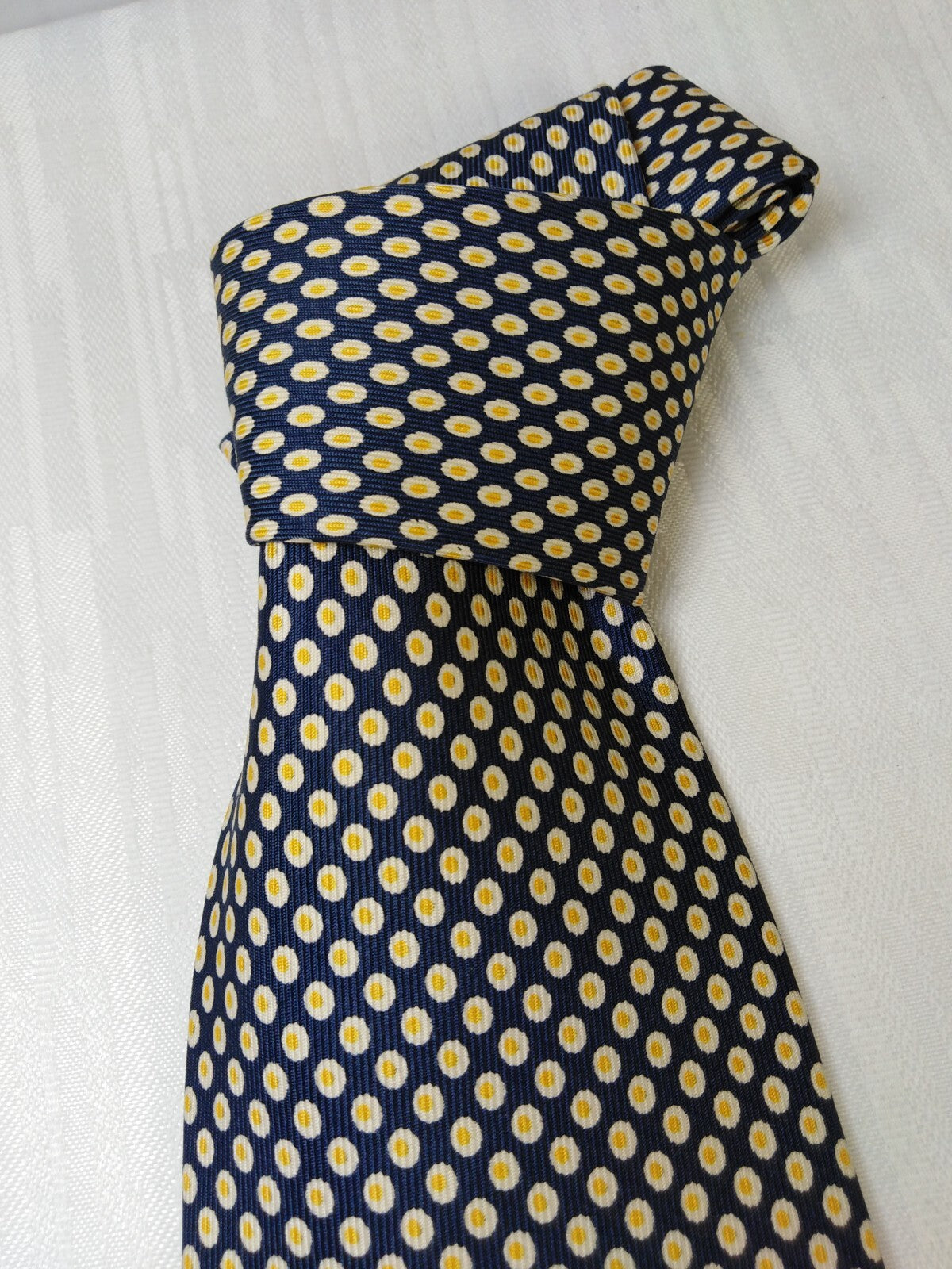 LAWRENCE OF WARWICK 100% SILK TIE SETA CRAVATTA NECKTIE MADE IN ITALY CLASSIC
