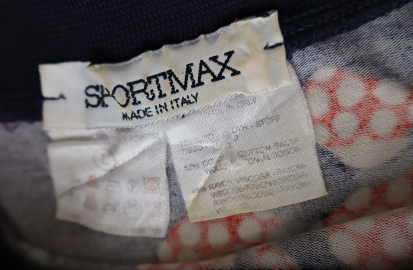 SPORTMAX MAGLIA DONNA TG. L WOMAN CASUAL VINTAGE T-SHIRT SPORTWARE