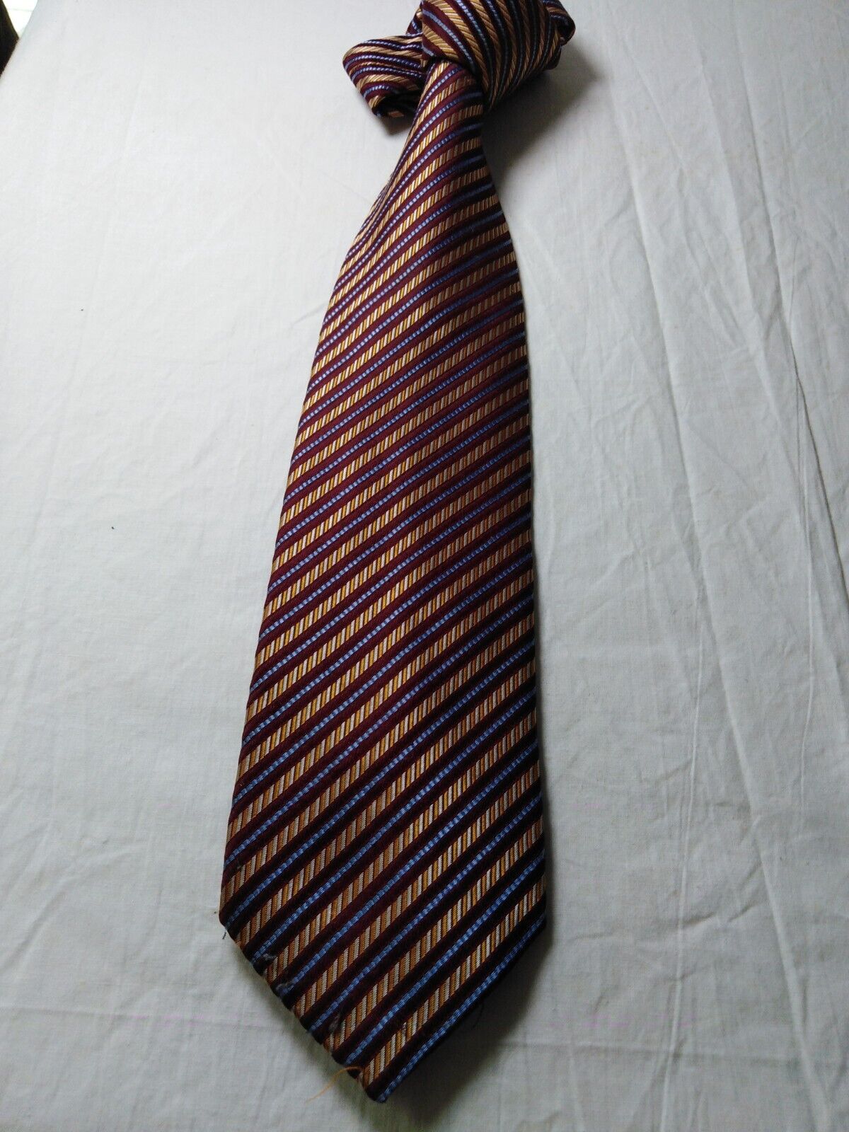 CANTARELLI  SILK TIE SETA CRAVATTA SELF TIPPED NECKTIE MADE IN ITALY