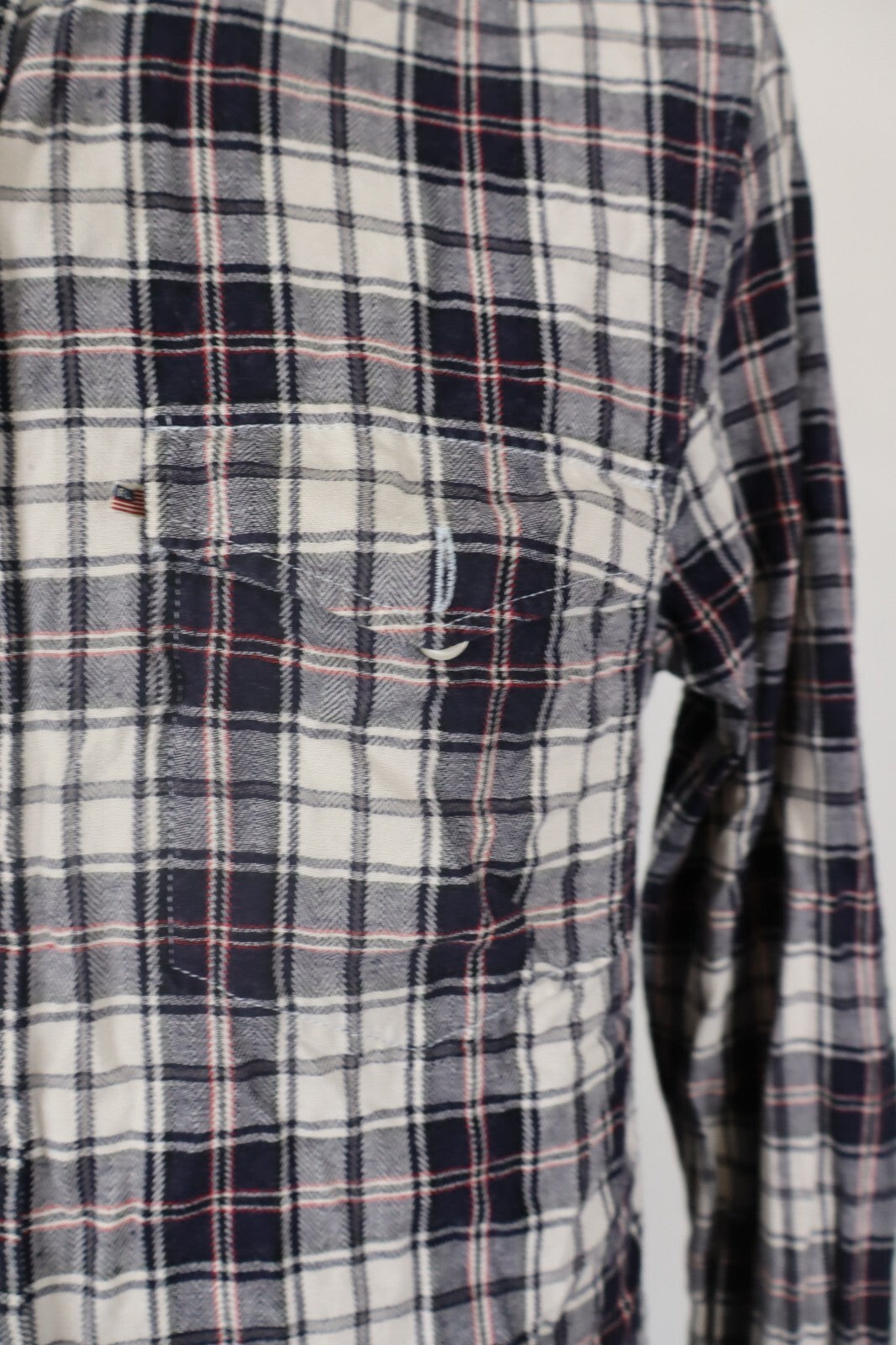 RALPH LAUREN CAMICIA UOMO TG. M MAN CASUAL VINTAGE SHIRT COTONE COTTON