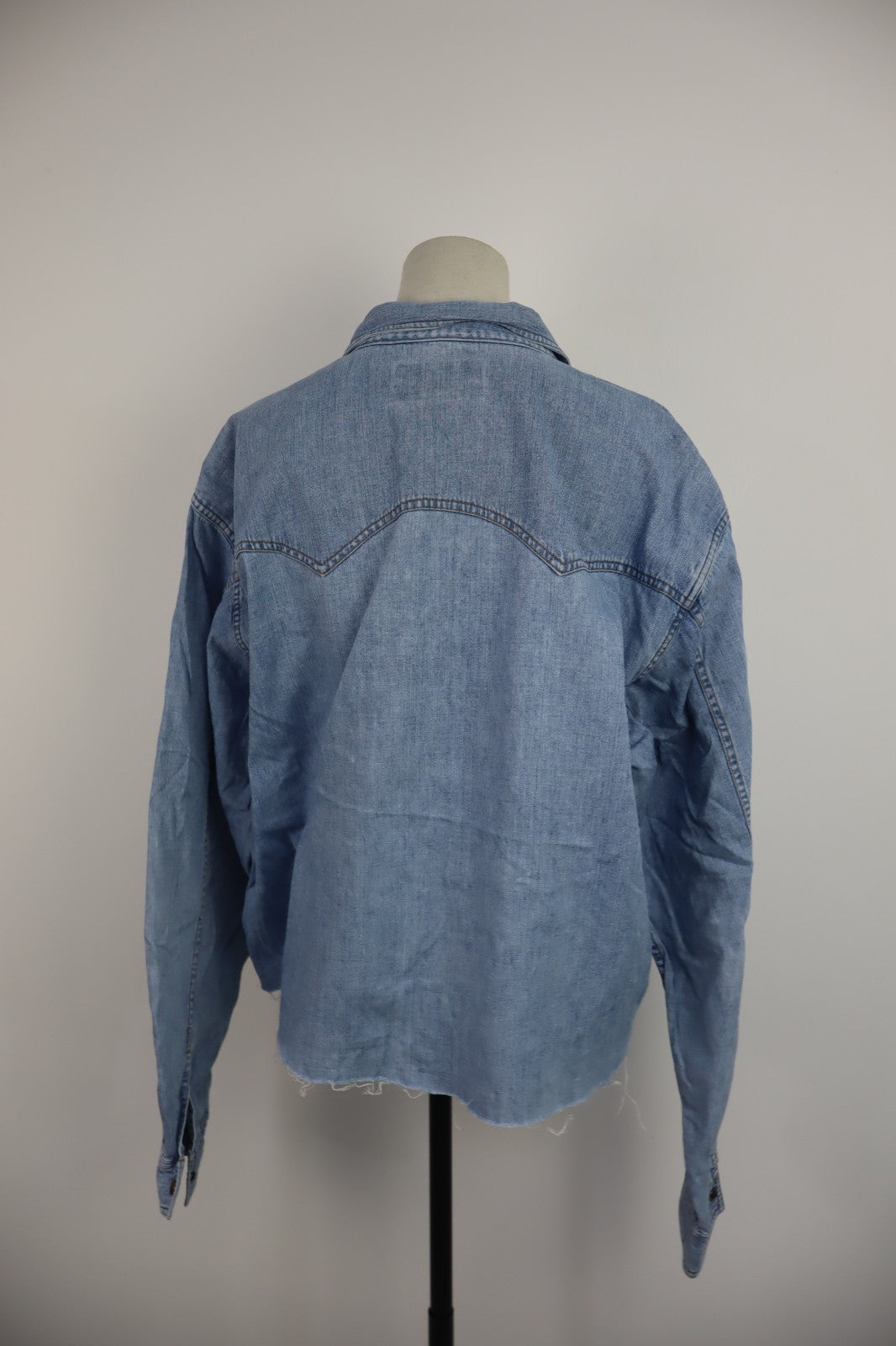 MARLBORO CLASSIC CAMICIA DONNA TG. XXL WOMAN SHIRT CASUAL VINTAGE COTONE DENIM