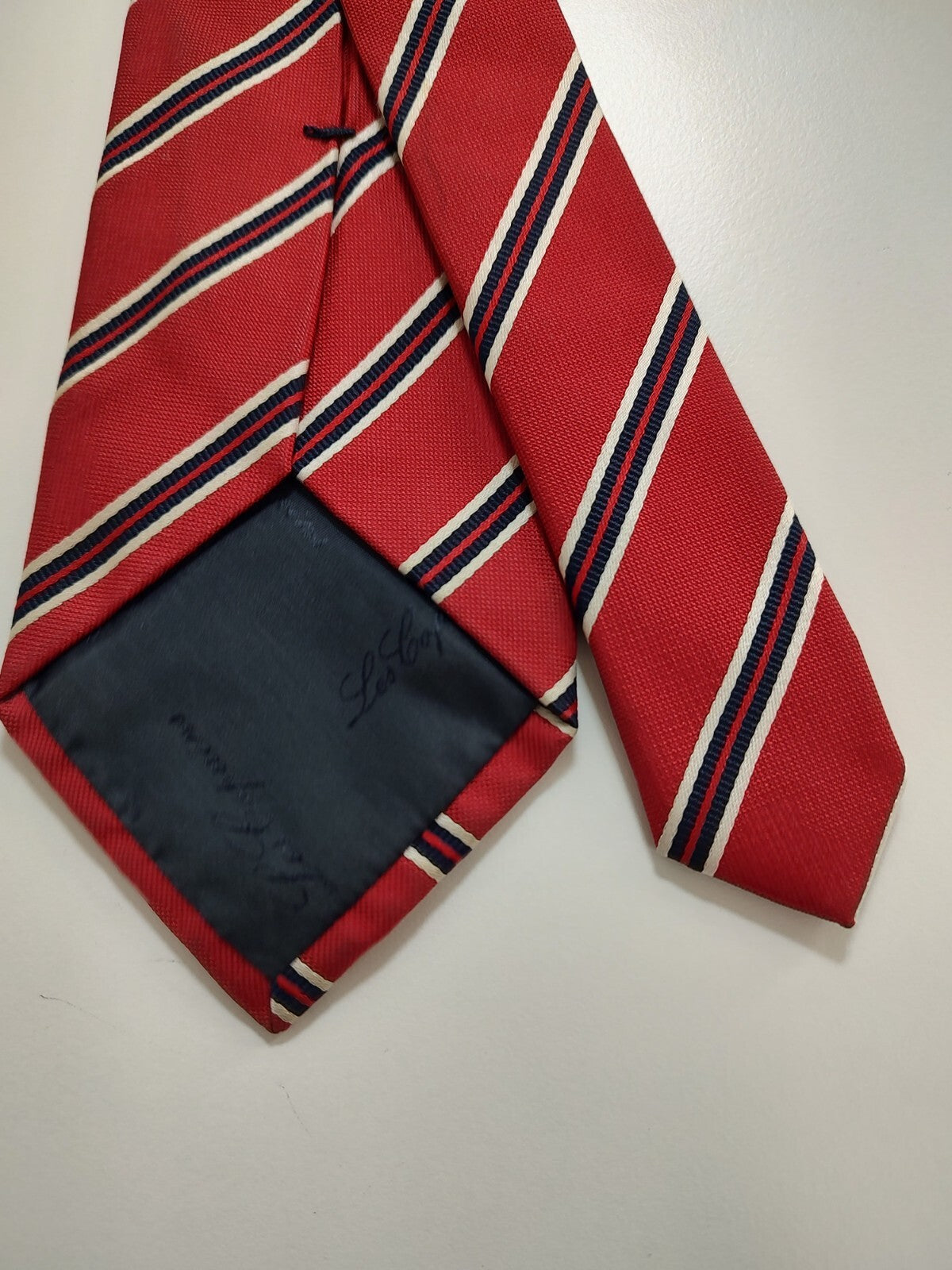 LES COPAINS  100% SILK TIE SETA CRAVATTA NECKTIE MADE IN ITALY CLASSIC