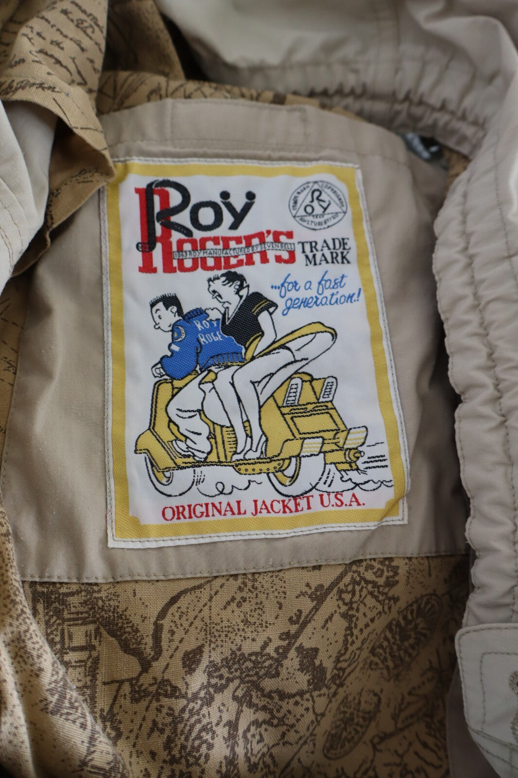 ROY ROGERS GIUBBINO LEGGERO GIACCA UOMO Tg M MAN CASUAL VINTAGE JACKET