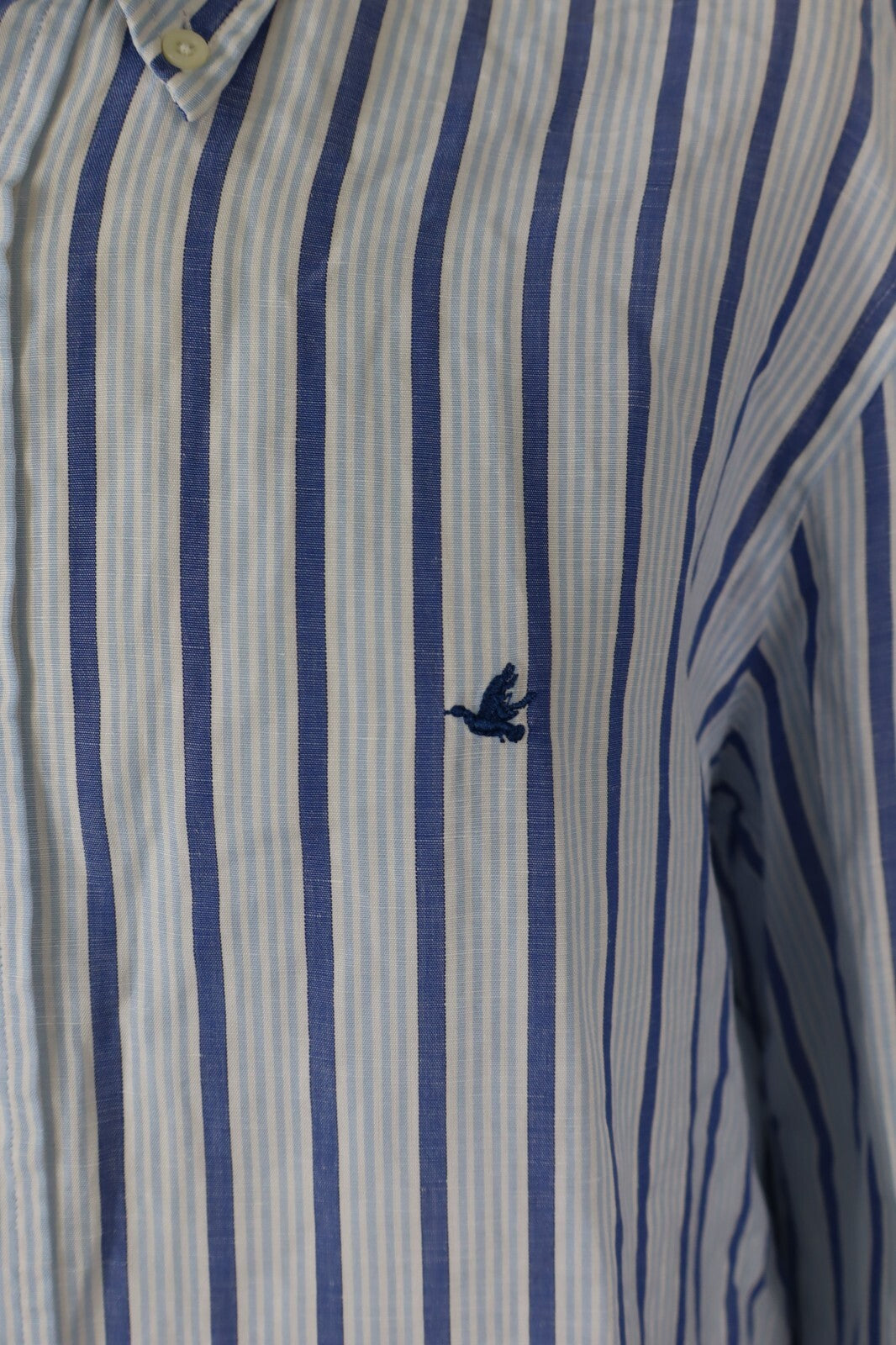 BROOKSFIELD CAMICIA UOMO TG 16,5 MAN CASUAL VINTAGE SHIRT COTONE SLIM FIT