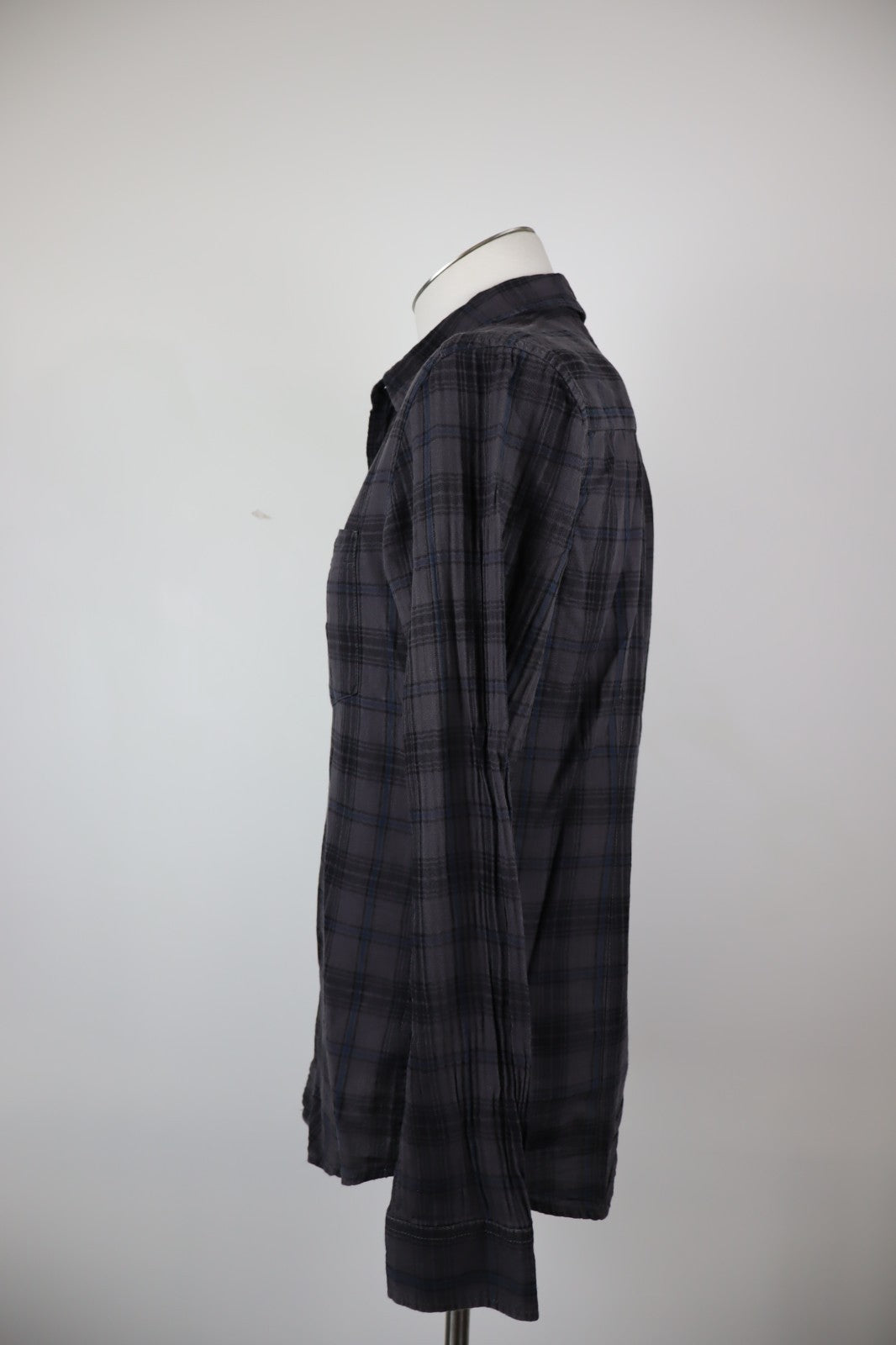 WRANGLER CAMICIA UOMO TG. L MAN CASUAL VINTAGE SHIRT COTONE MANICA LUNGA LOGO