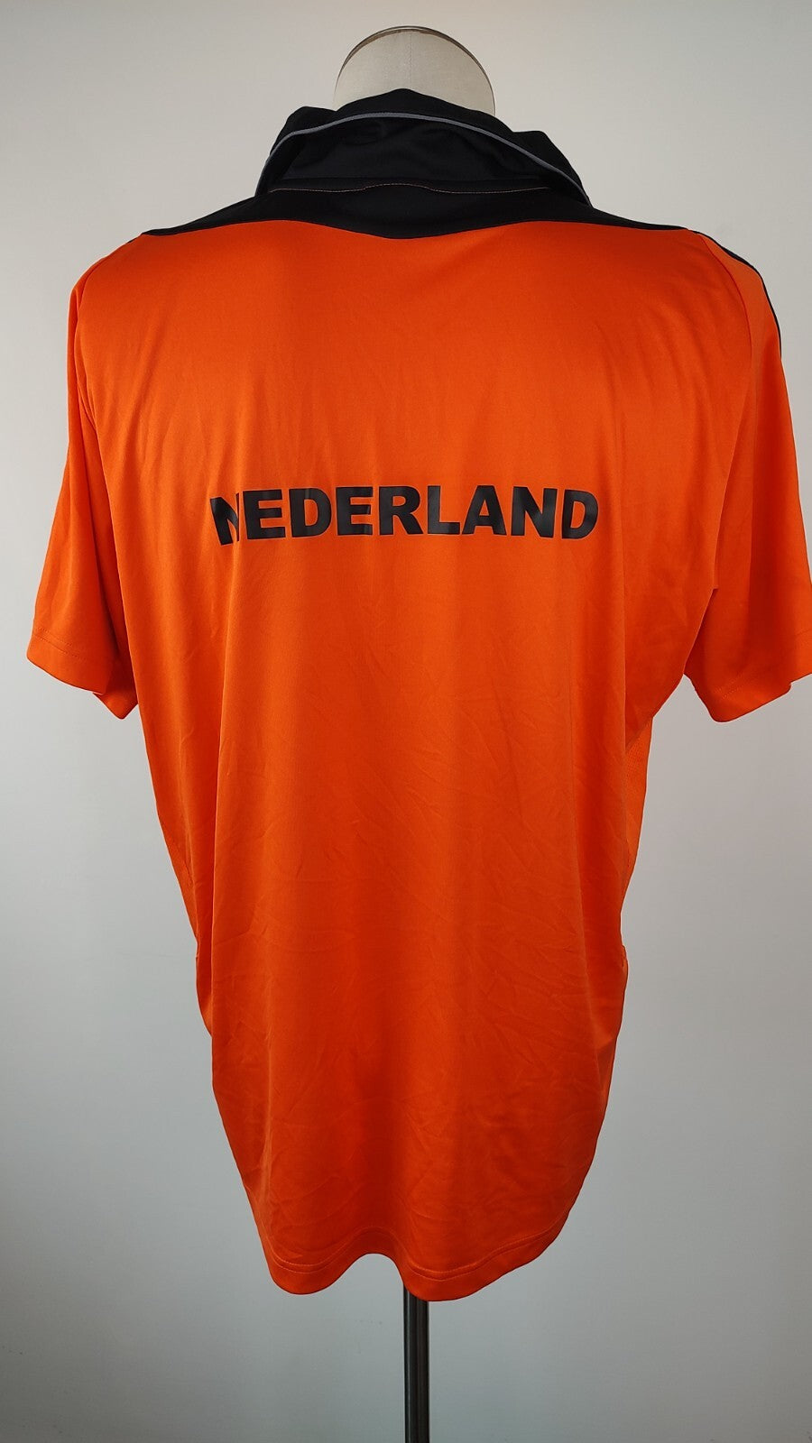 ADIDAS OLANDA T-SHIRT CALCIO MAGLIA POLO UOMO TG 10 MAN  SHIRT VINTAGE