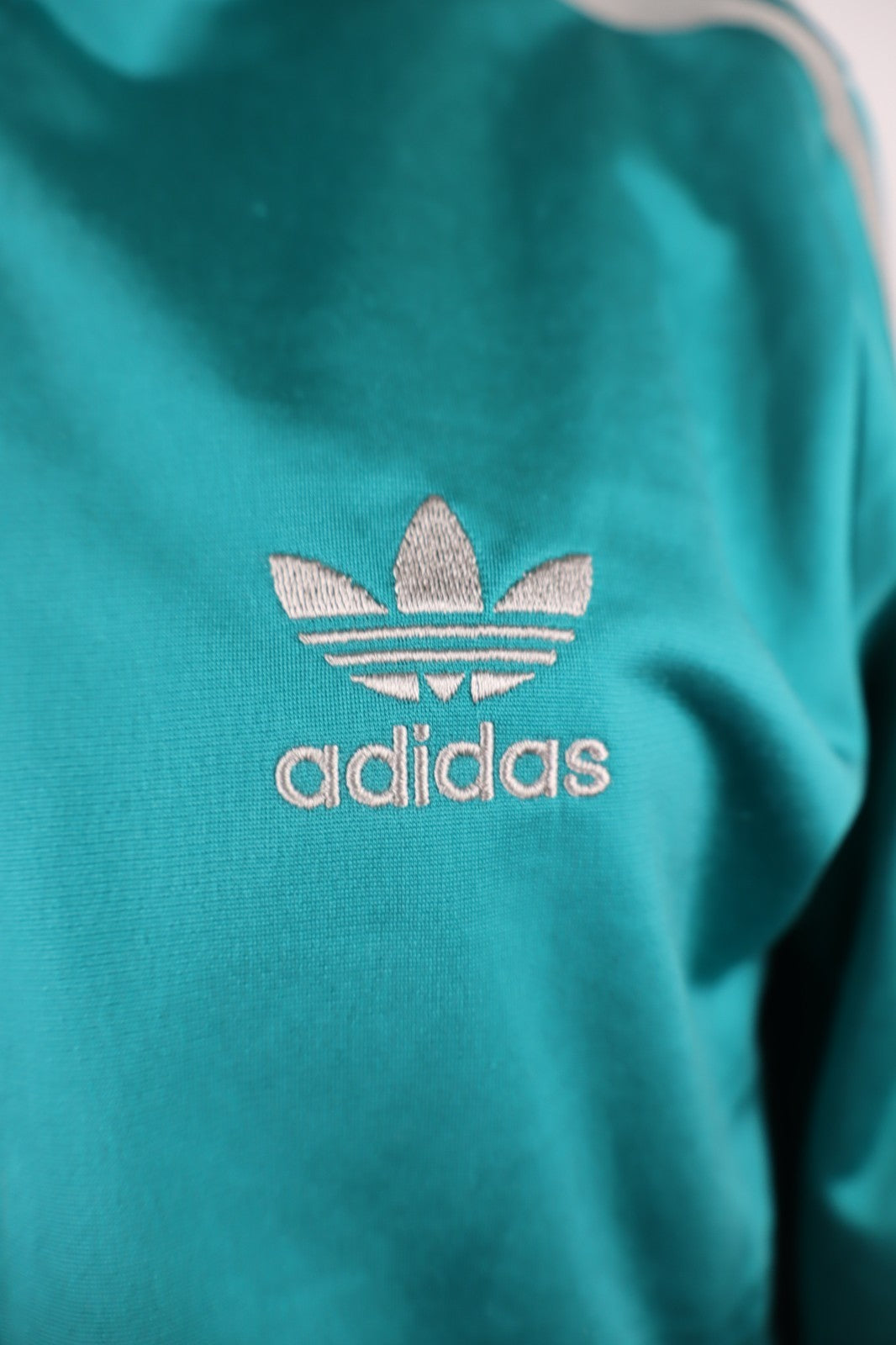 ADIDAS GIACCA SPORTIVA DONNA Tg. 44 WOMAN SPORT JACKET SWEATSHIRT VINTAGE VERDE