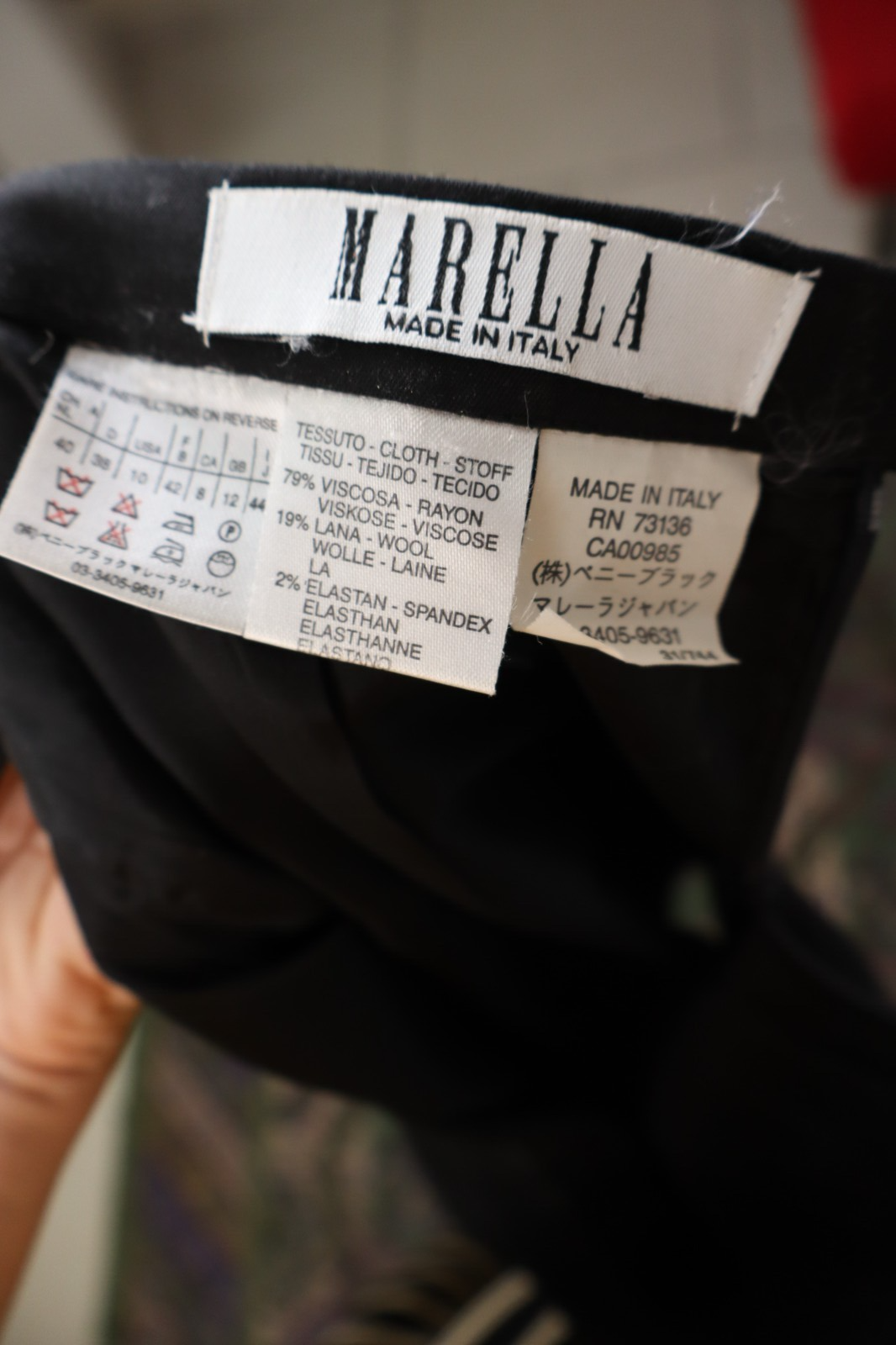 MARELLA COMPLETO DONNA Tg. 44 GIACCA GONNA DRESS VINTAGE CASUAL SUIT LANA WOOL