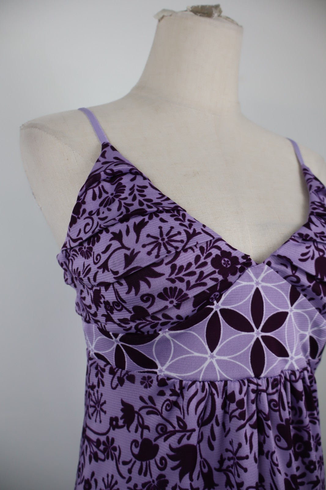 MARELLA CANOTTA MAGLIA DONNA TG. S WOMAN CASUAL VINTAGE T-SHIRT TOP FLOREALE