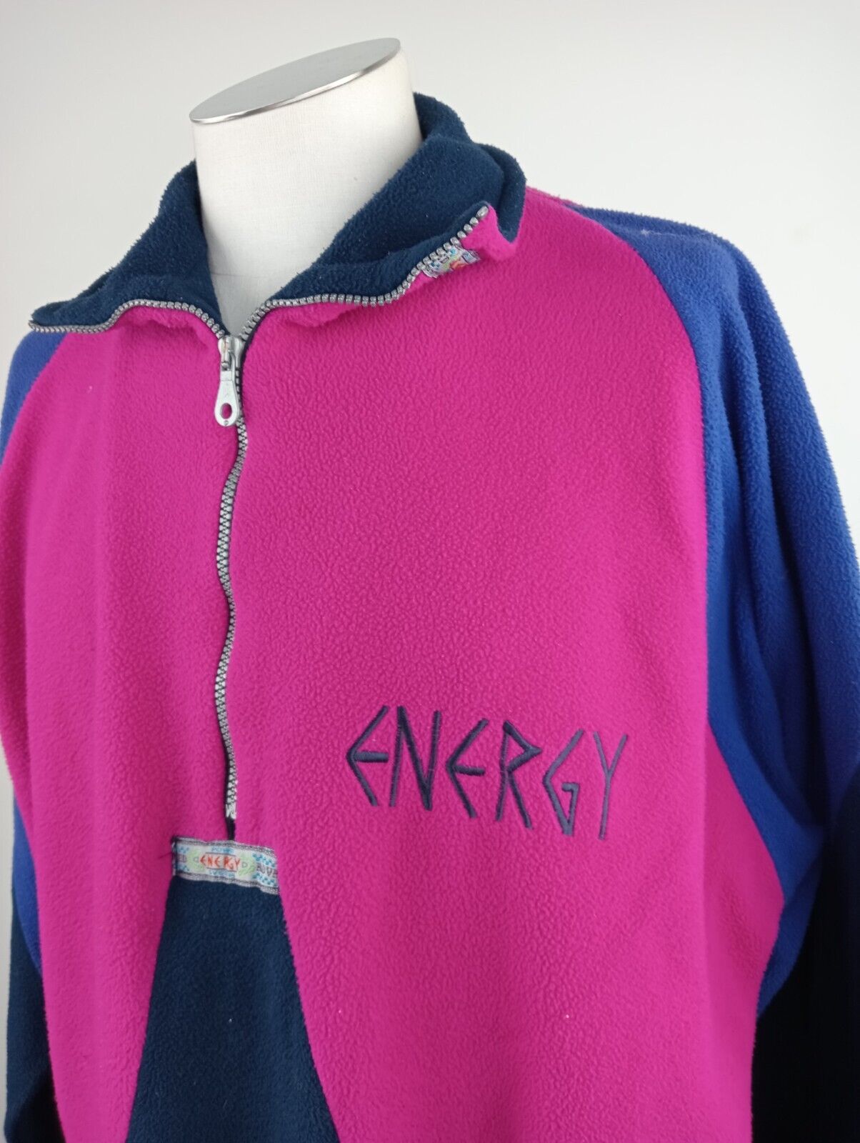 ENERGIE FELPA UOMO Tg XL MAN SPORT JACKET SWEATSHIRT VINTAGE