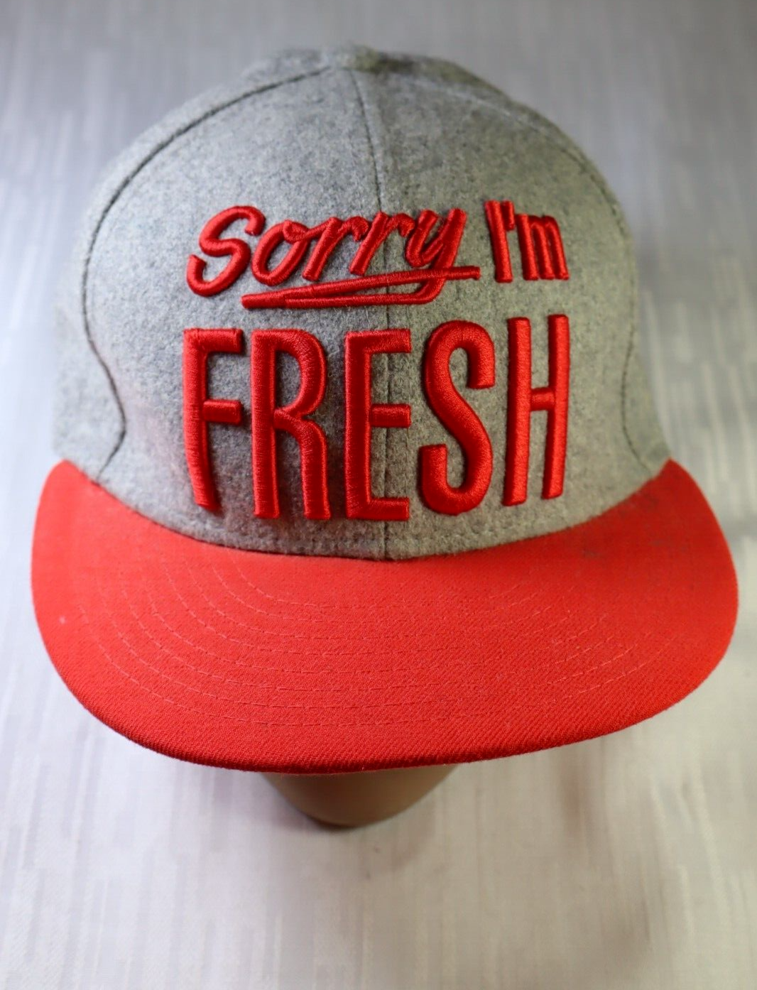 NEW ERA SORRY I'M FRESH CAPPELLO TAGLIA S / M BERRETTO MAN HAT CAP VINTAGE