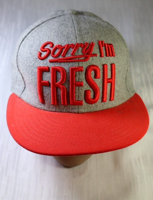 NEW ERA SORRY I'M FRESH CAPPELLO TAGLIA S / M BERRETTO MAN HAT CAP VINTAGE