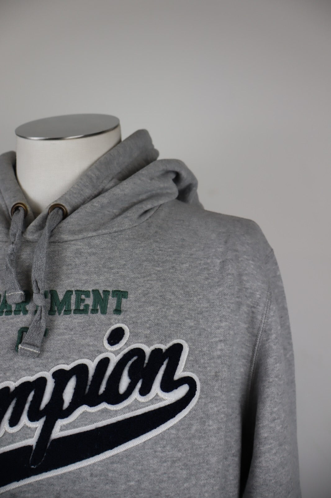 CHAMPION ROCHESTER FELPA CAPPUCCIO UOMO XL MAN SWEATSHIRT COTONE CASUAL VINTAGE