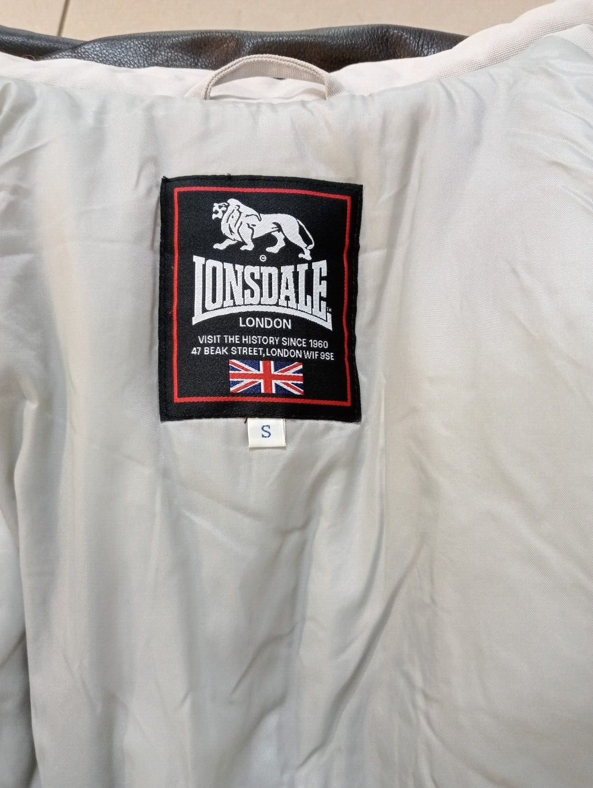 LONSDALE GIUBBINO GIACCA UOMO Tg S MAN CASUAL VINTAGE JACKET