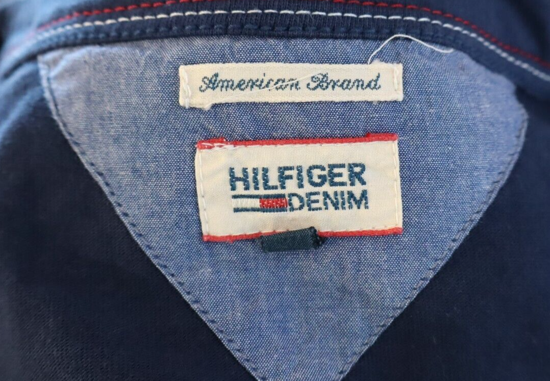 TOMMY HILFIGER DENIM VESTITO ABITO DONNA TG. S  WOMAN CASUAL VINTAGE DRESS ABITO