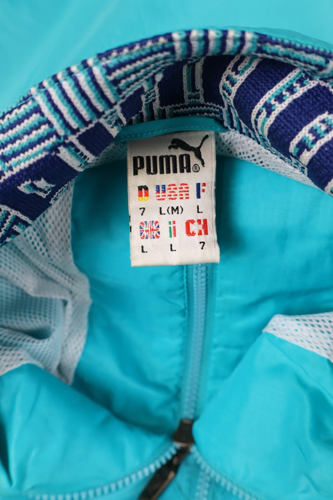 PUMA GIACCA SPORTIVA UOMO Tg. L MAN CASUAL SPORT JACKET VINTAGE