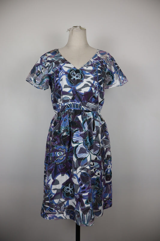 MAX & CO VESTITO ABITO DONNA TG. M WOMAN CASUAL VINTAGE DRESS CERNIERA