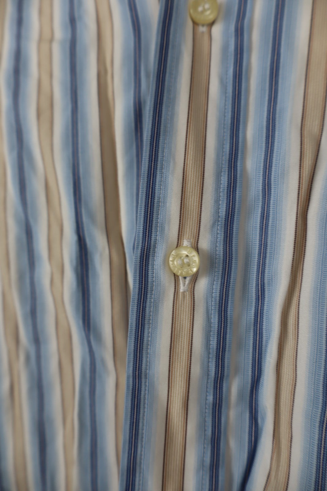 BROOKSFIELD CAMICIA UOMO TG. 43 VII MAN CASUAL VINTAGE SHIRT COTONE COTTON LOGO