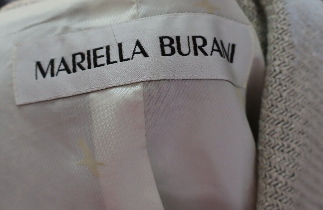 MARIELLA BURANI BLAZER GIACCA DONNA Tg 48 WOMAN CASUAL VINTAGE JACKET