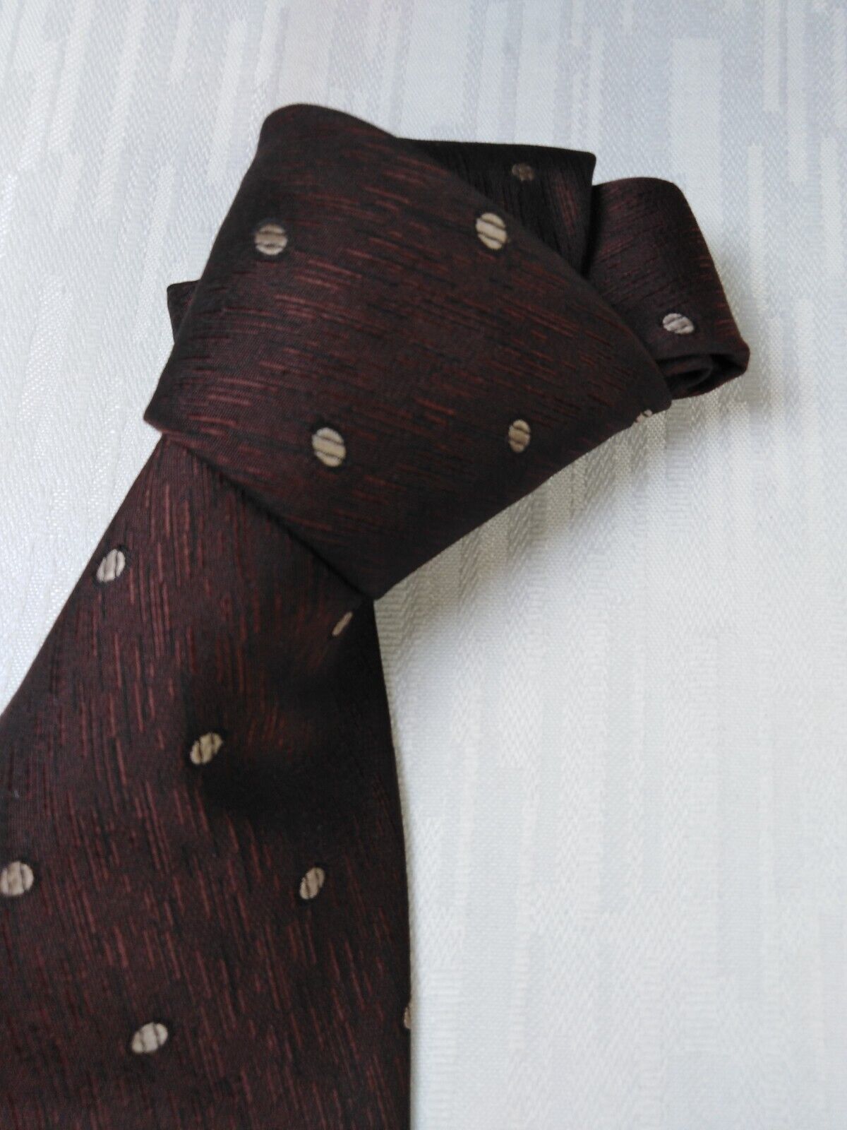 ROCCOBAROCCO  SILK TIE SETA CRAVATTA NECKTIE ITALY VINTAGE CLASSIC