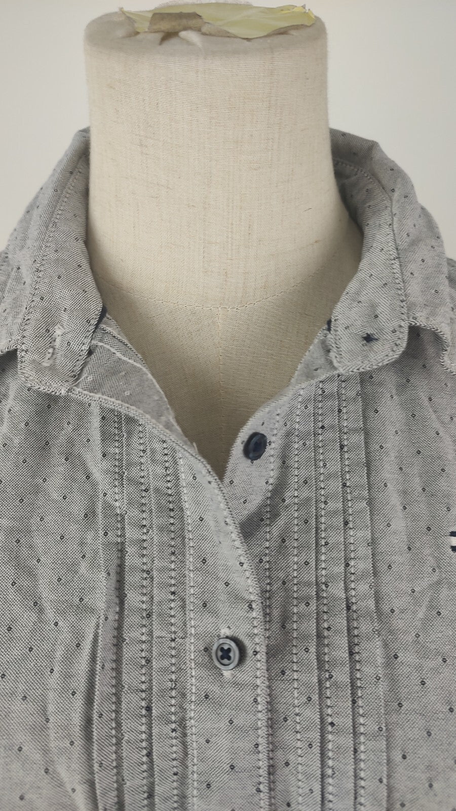 TOMMY HILFIGER CAMICIA  DONNA TG. S WOMAN SHIRT CASUAL VINTAGE COTONE