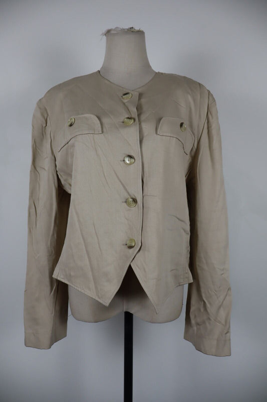 LUISA SPAGNOLI BLAZER GIACCA DONNA Tg 48 WOMAN CASUAL VINTAGE JACKET