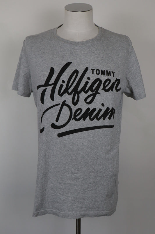 TOMMY HILFIGER MAGLIA UOMO TG XL MAN T-SHIRT CASUAL VINTAGE COTONE COTTON