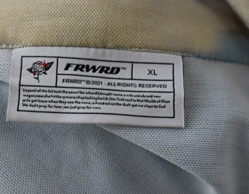 FRWRD MAGLIA CON ZIP UOMO TG XL MAN T-SHIRT CASUAL VINTAGE TRIONFO DI GALATEA