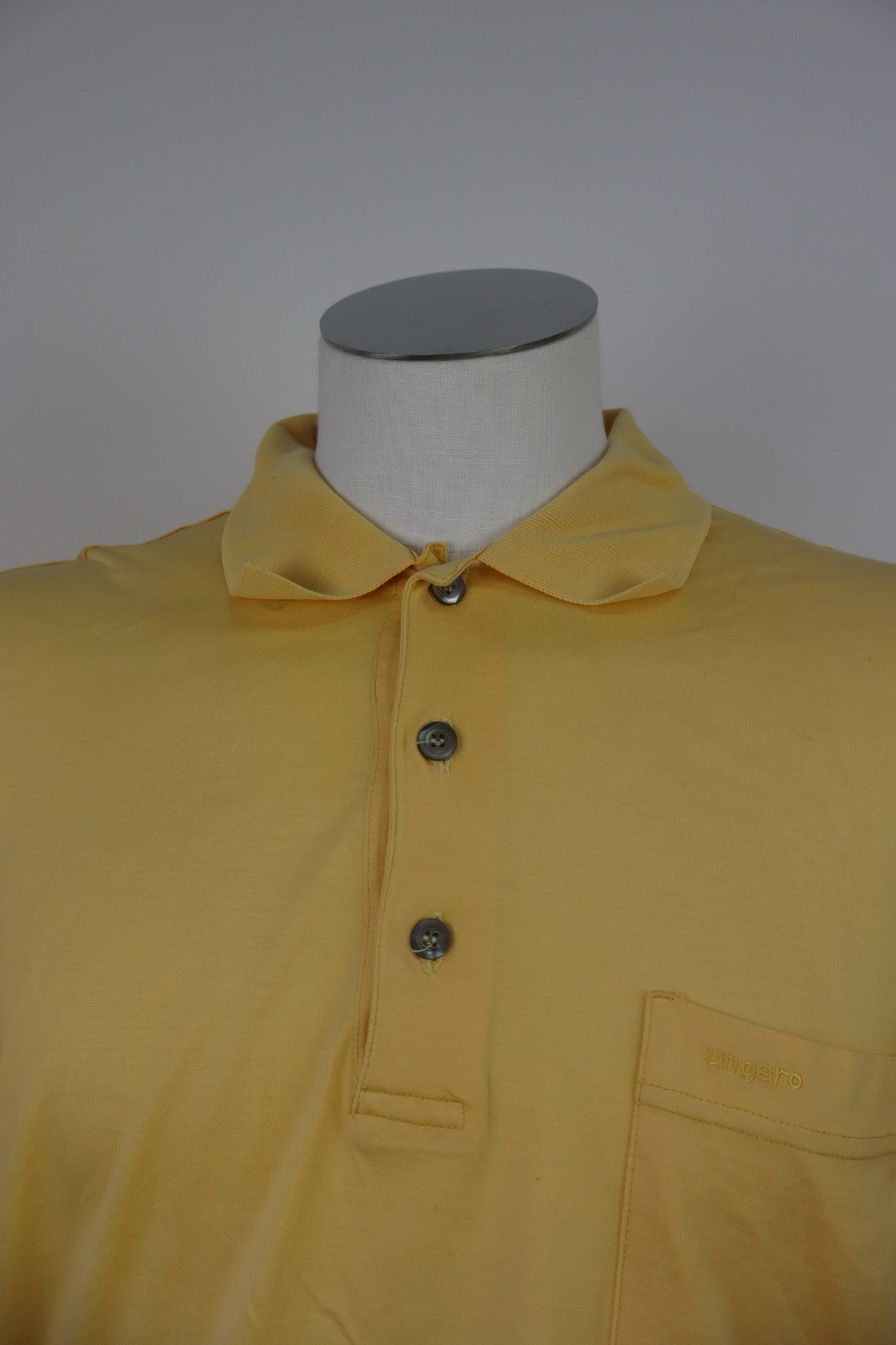 UNGARO PARIS MAGLIA POLO UOMO COTONE TG. M MAN COTTON T-SHIRT CASUAL VINTAGE