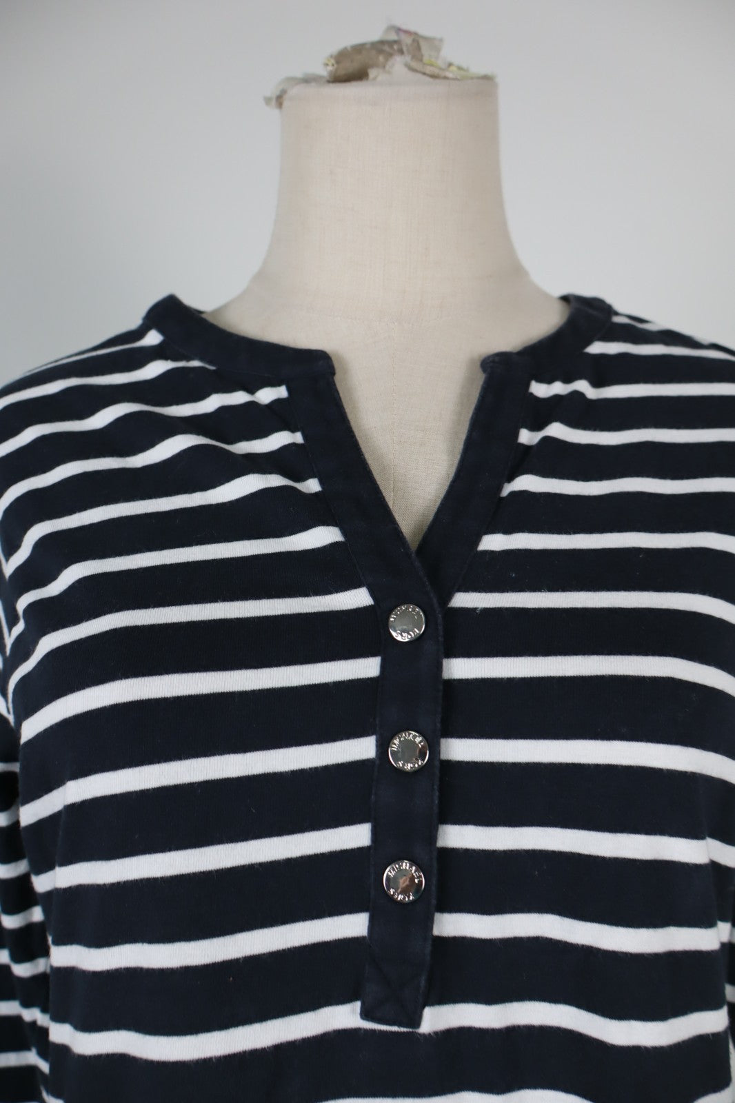 MICHAEL KORS MAGLIA DONNA TG. L WOMAN CASUAL VINTAGE T-SHIRT COTONE