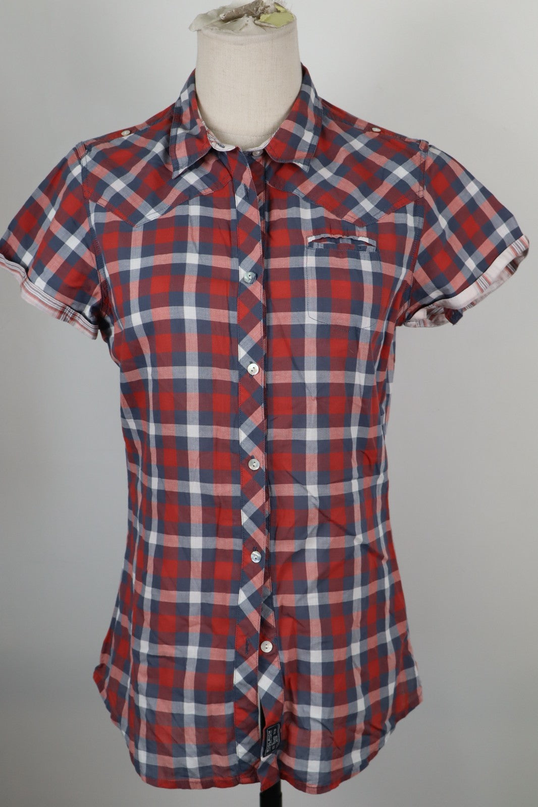 WOOLRICH CAMICIA DONNA TG. L WOMAN SHIRT CASUAL VINTAGE COTONE