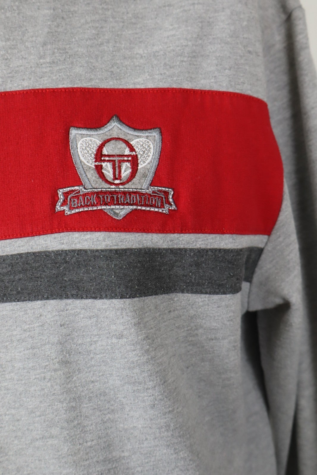 SERGIO TACCHINI TENNIS FELPA UOMO XL MAN SWEATSHIRT MAGLIA CASUAL VINTAGE