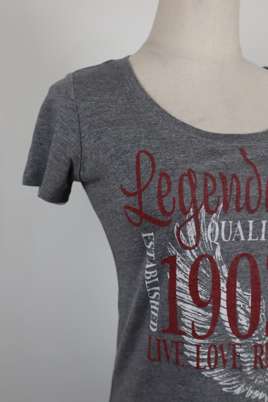 HARLEY DAVIDSON MAGLIA DONNA TG. M WOMAN CASUAL VINTAGE COTTON T-SHIRT COTONE