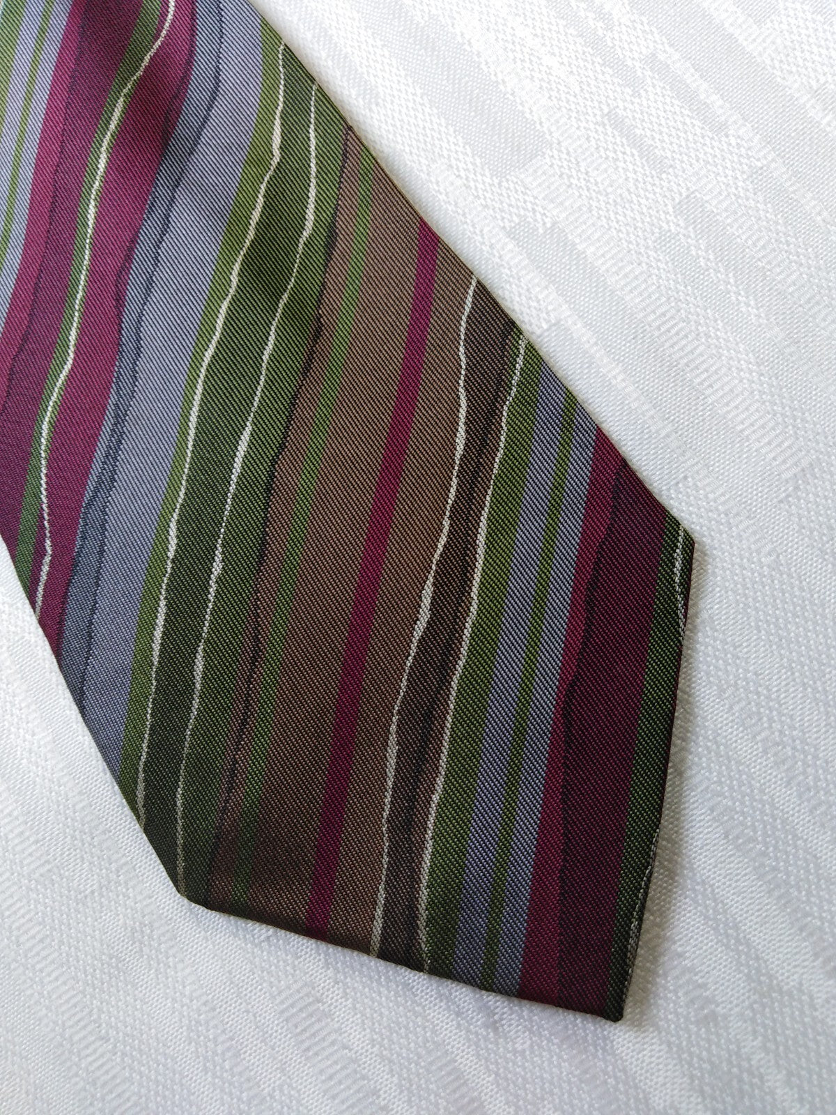 ENRICO COVERI 100% SILK TIE SETA CRAVATTA NECKTIE MADE IN ITALY CLASSIC