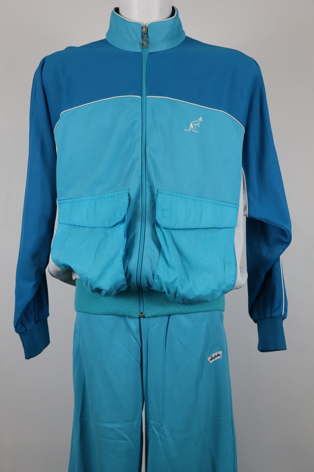 AUSTRALIAN TUTA COMPLETA Tg 50 TRACKSUIT JACKET GIACCA PANTS UOMO SPORT